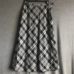 Plaid Skirt